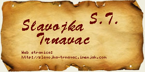 Slavojka Trnavac vizit kartica